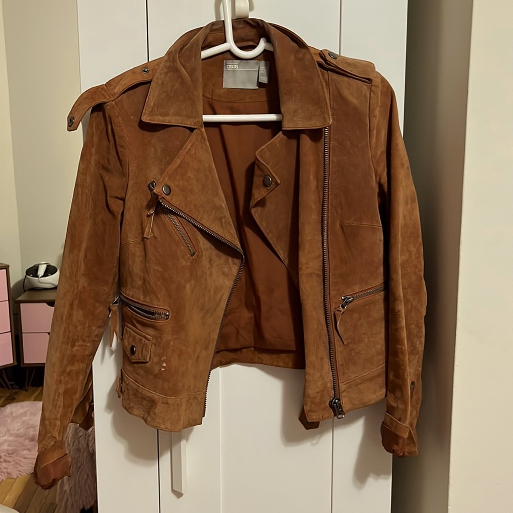 Leather jacket
